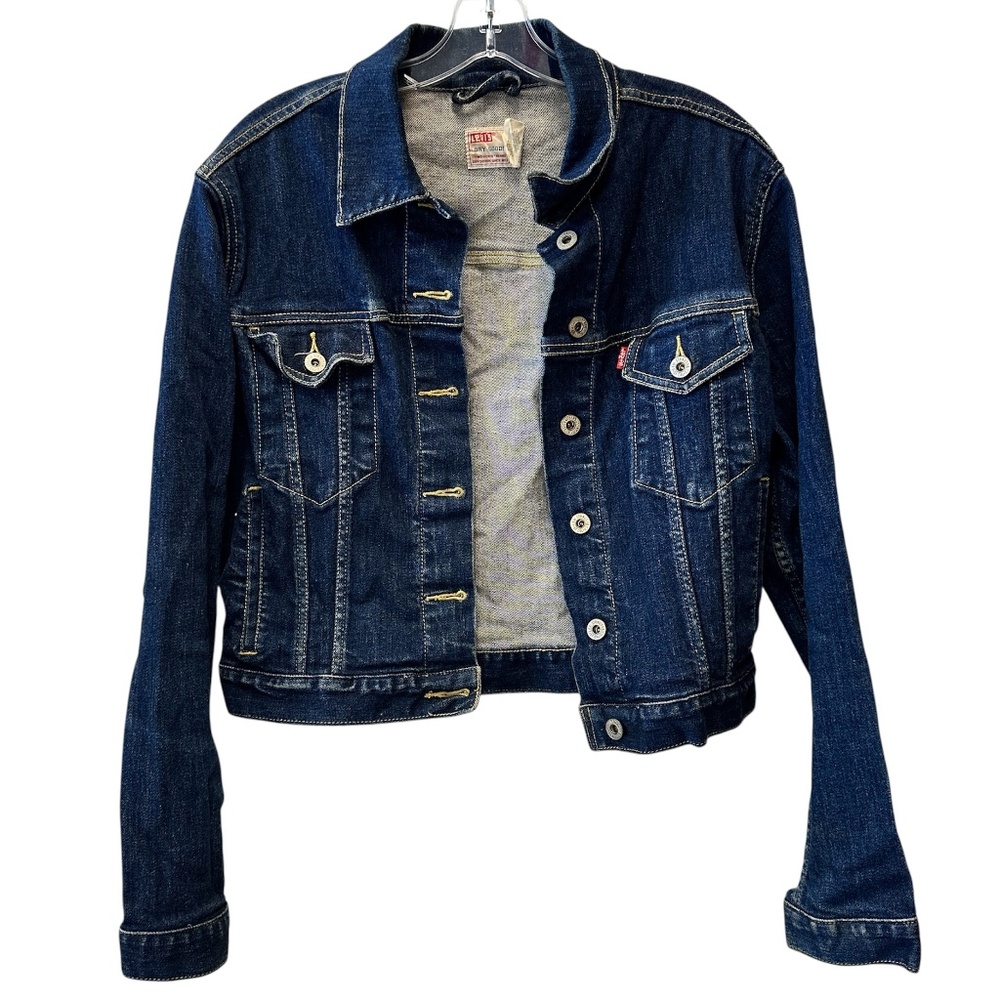 Vintage Levi's Dry Goods Two Horse Brand 4 Pocket Dark Denim Wash Jacket Size M